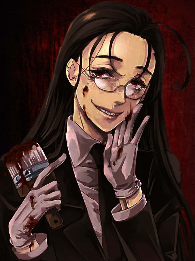 Hellsing Rip Van Winkle, anime character, dark-haired, SD Phone Wallpaper