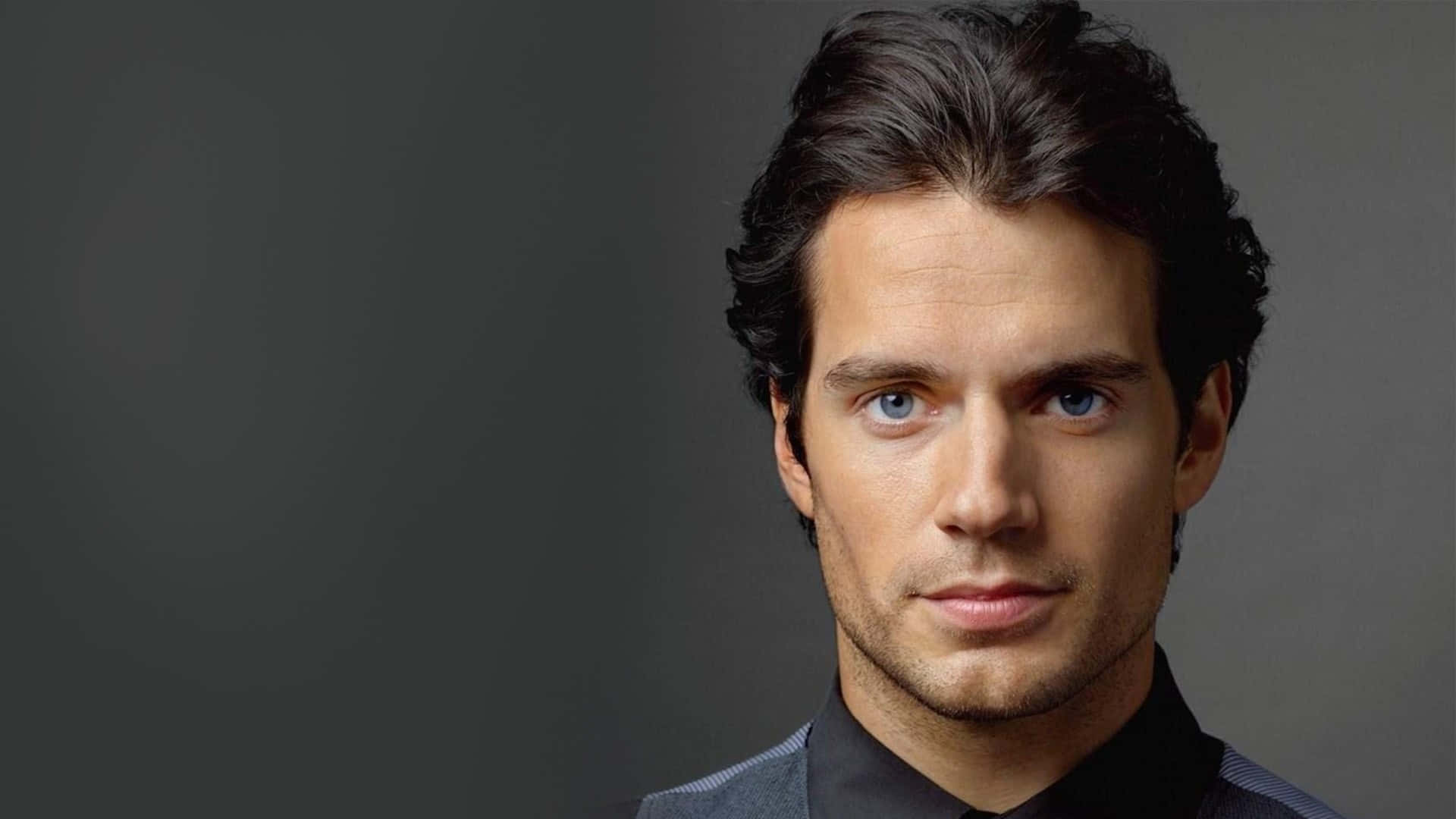 Henry Cavill, British actor, intense blue eyes, Full HD Desktop Wallpaper