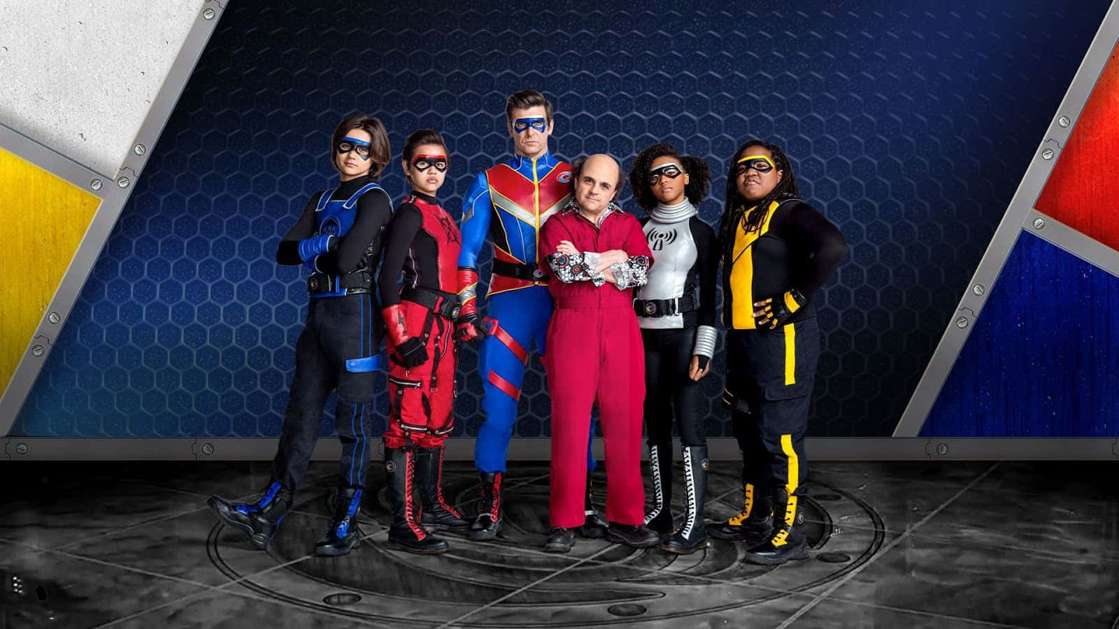 Henry Danger, superheroes, colorful costumes, HD Desktop Wallpaper