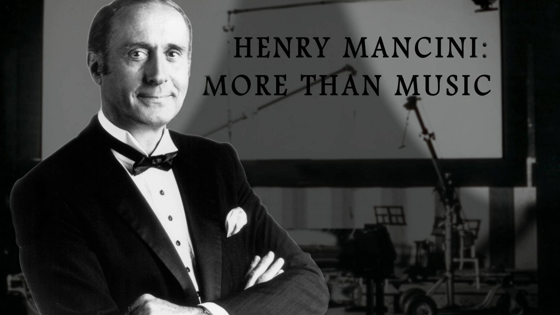 Henry Mancini, tuxedo, music studio, Full HD Desktop Wallpaper