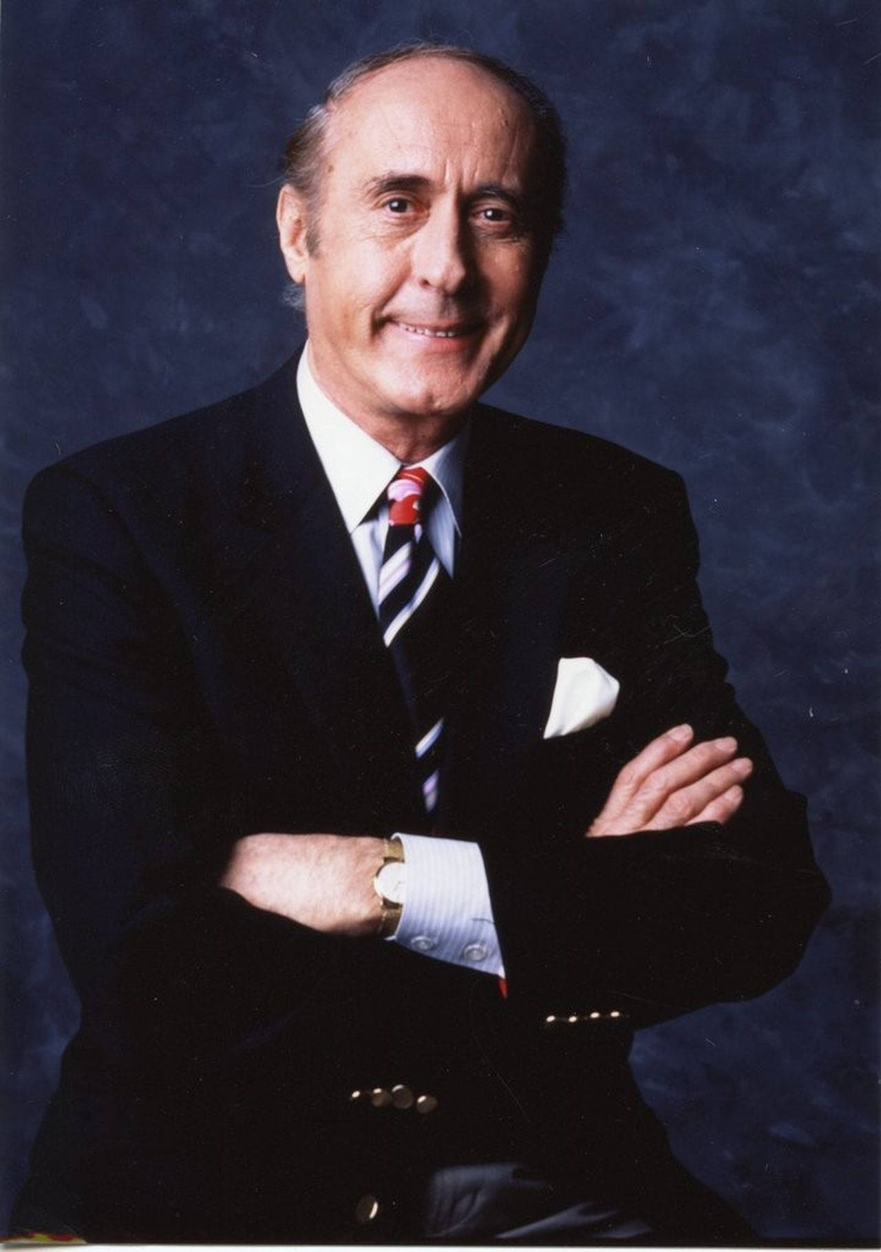 Henry Mancini, dark suit, red tie, HD Phone Wallpaper