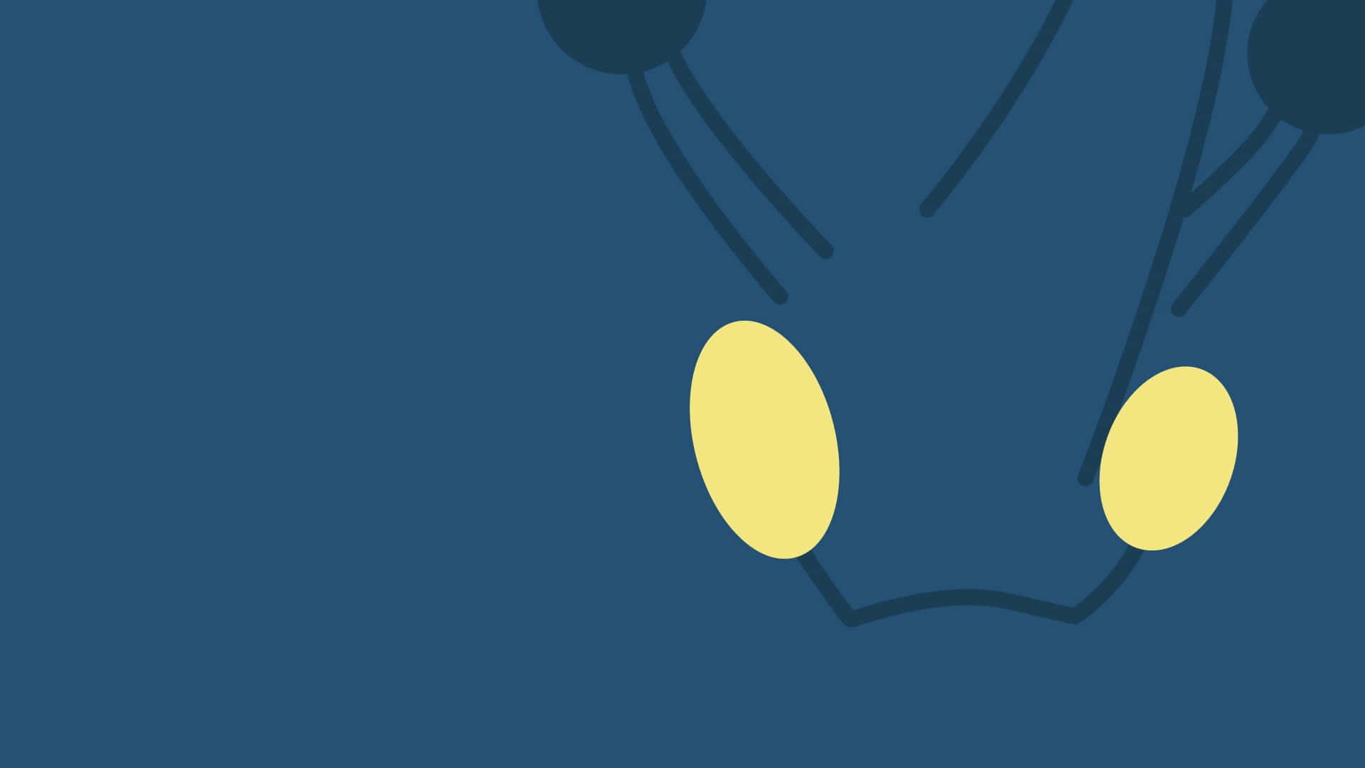 Heracross, full battle mode, yellow oval eyes, Full HD Desktop Wallpaper