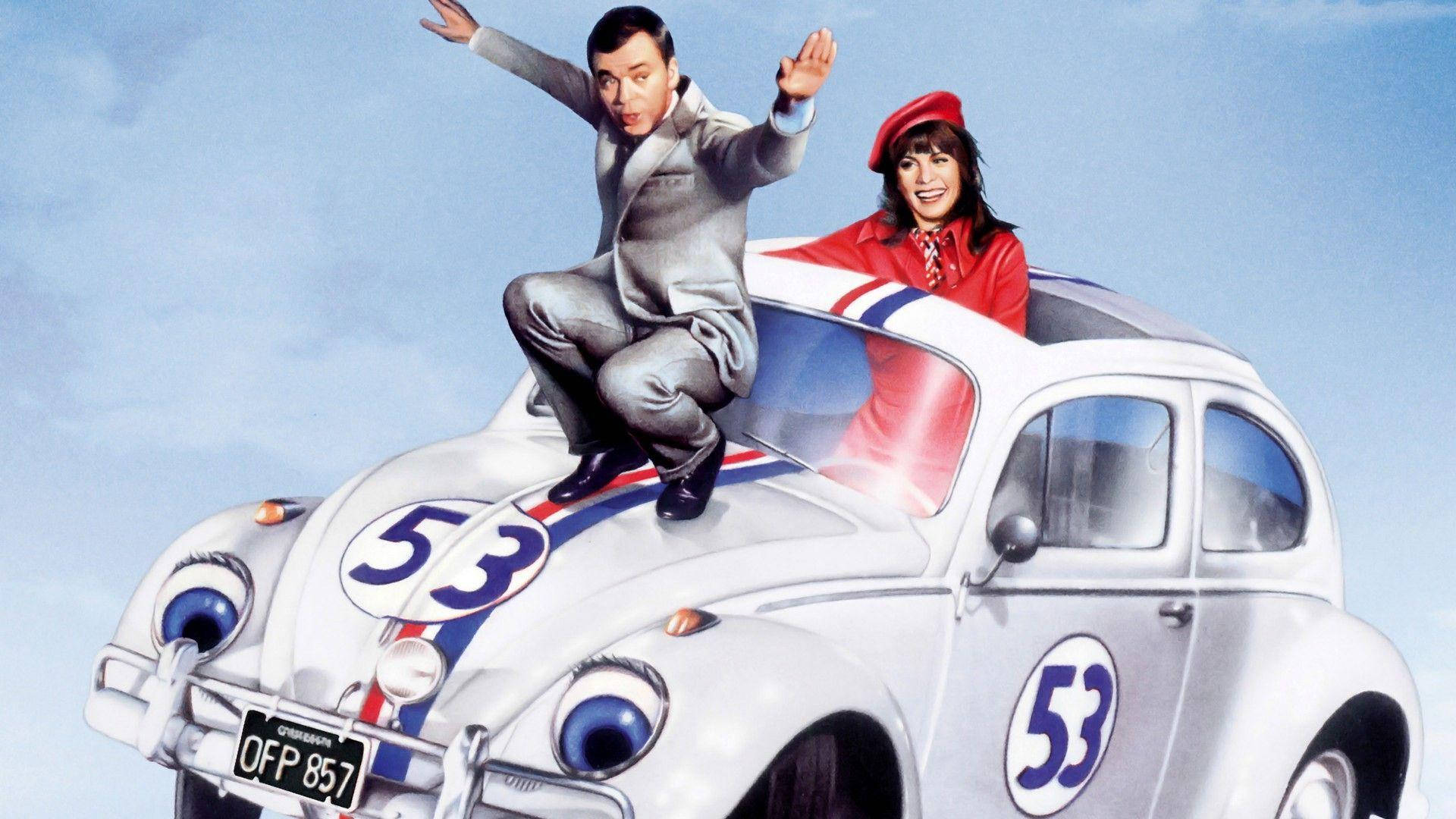 Herbie Fully Loaded, silver race car, cartoon eyes, Full HD Desktop Wallpaper