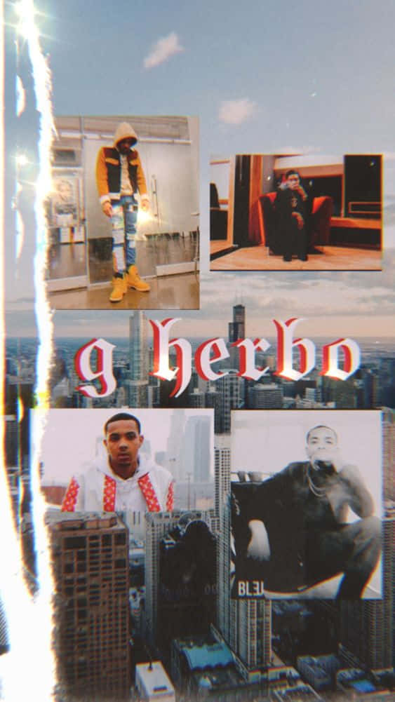 Herbo iPhone, G Herbo, urban poses, SD Phone Wallpaper
