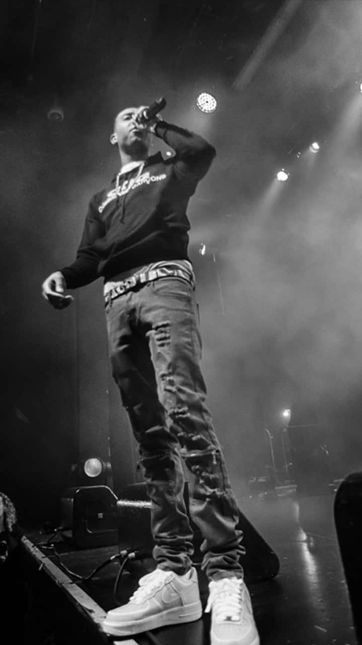 Herbo iPhone, rapper, stage, HD Phone Wallpaper