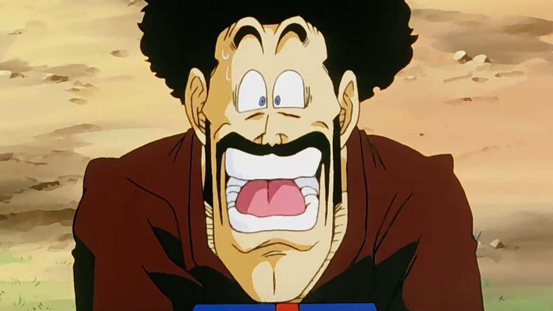 Hercule Satan, 1920 x 1080, anime character, Full HD Desktop Wallpaper