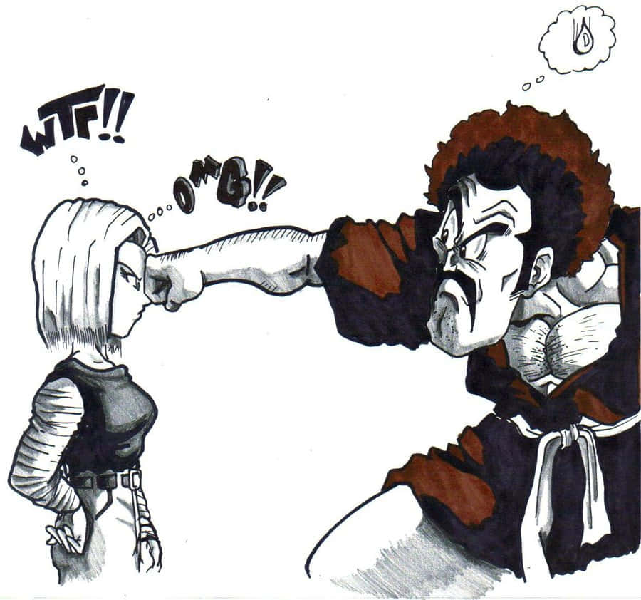 Hercule Satan, 900 x 842, cartoon man, SD Desktop Wallpaper