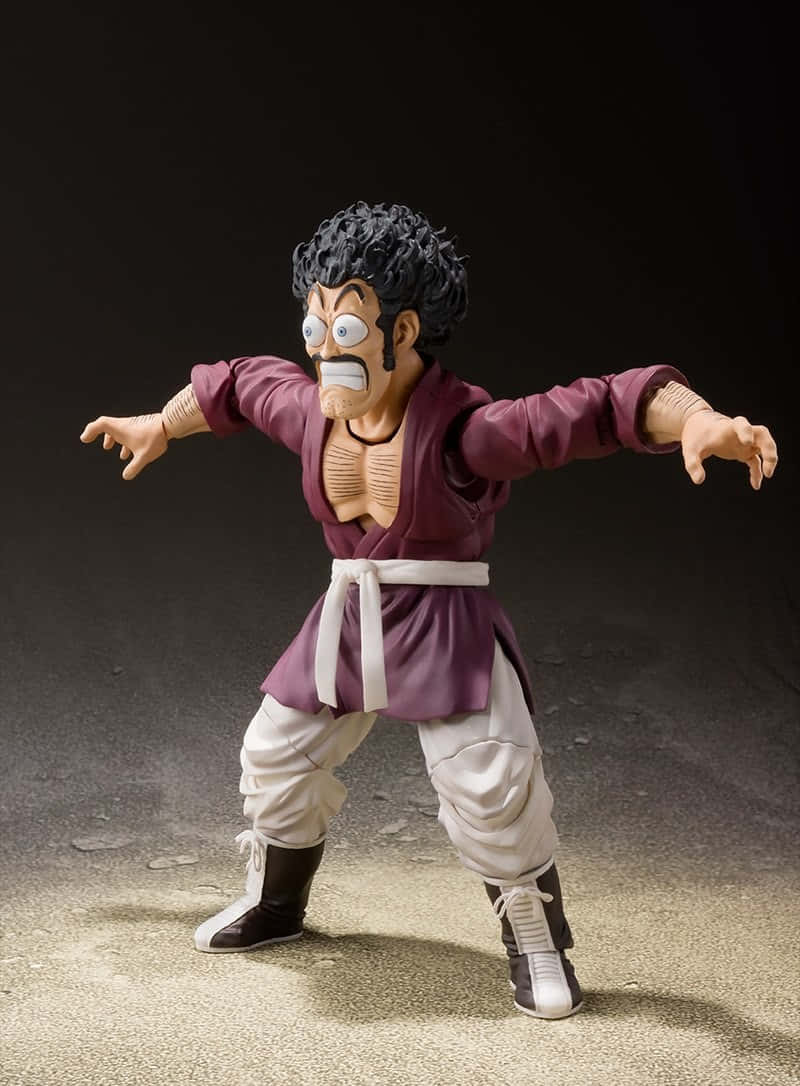 Hercule Satan, purple gi, white belt, SD Phone Wallpaper