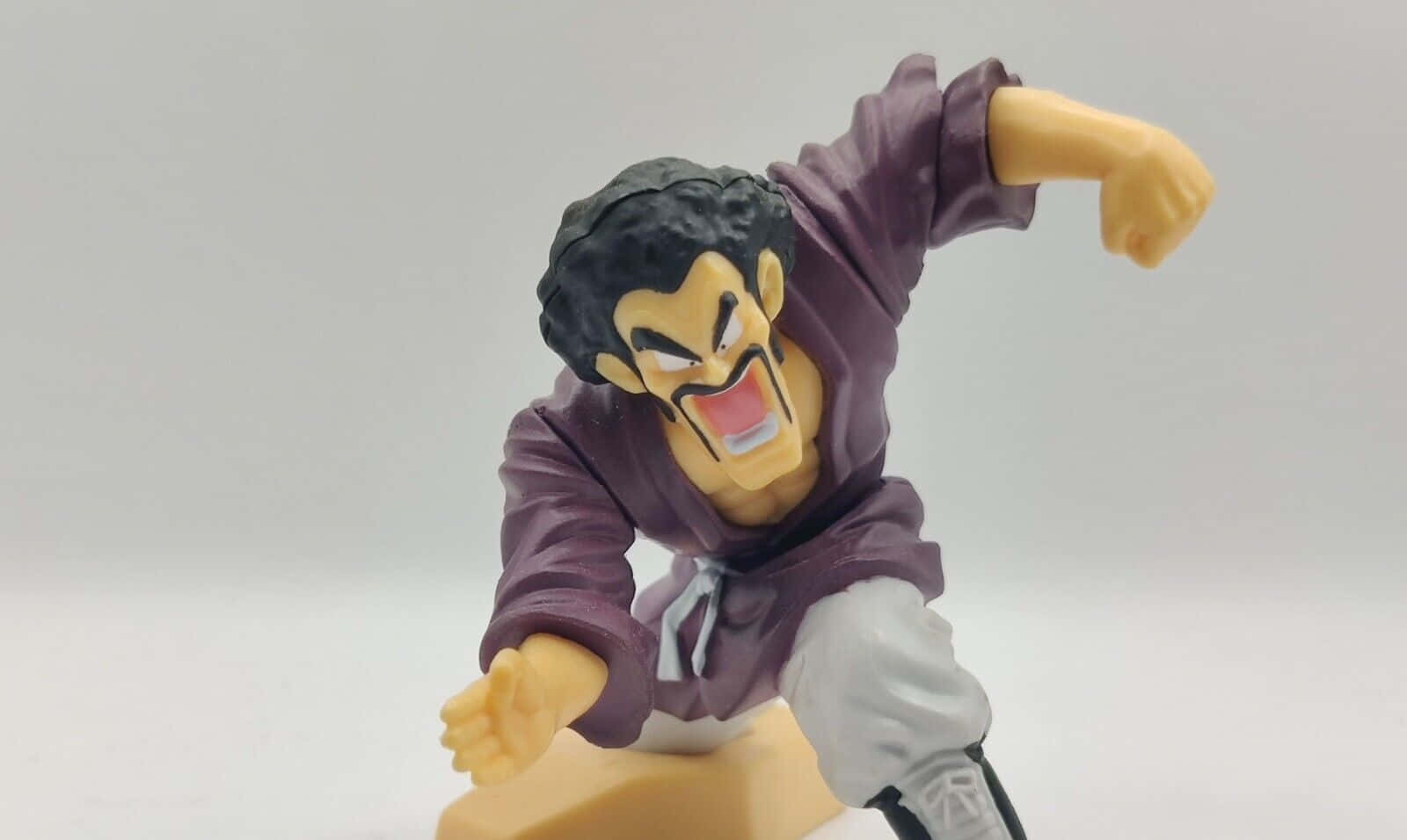 Hercule Satan, purple gi, mid-punch, HD Desktop Wallpaper