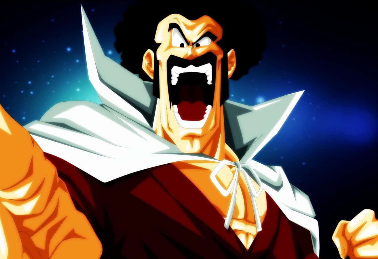 Hercule Satan, afro hair, white cape, HD Desktop Wallpaper