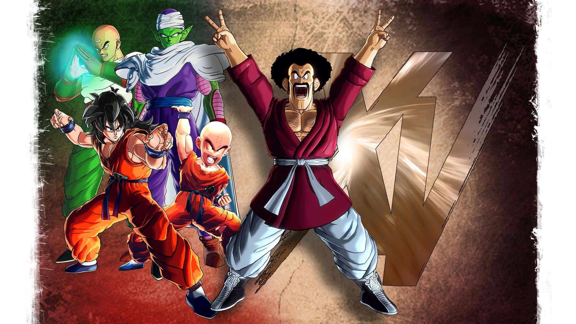 Hercule Satan, 1920 x 1080, anime characters, Full HD Desktop Wallpaper