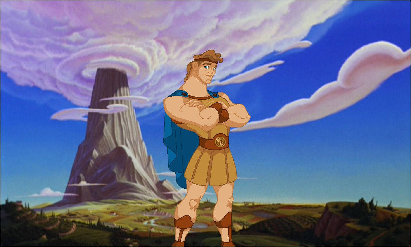 Hercules, Disney movie, ancient attire, HD Desktop Wallpaper