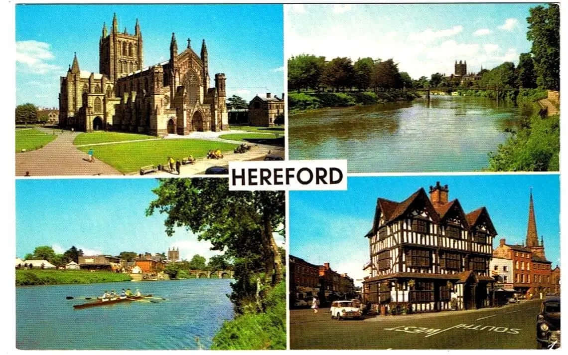 Hereford, United Kingdom, cathedral, SD Desktop Wallpaper