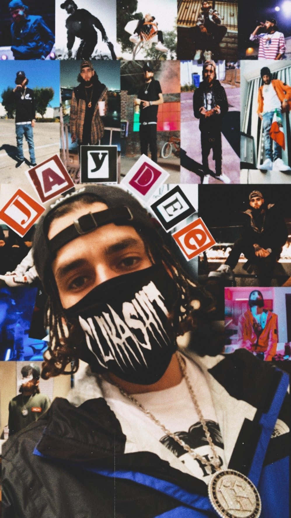 Herencia De Patrones, masked man, dreadlocks, HD Phone Wallpaper