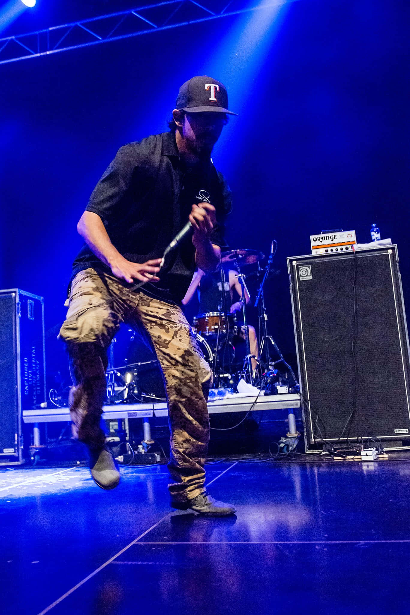 Herencia De Patrones, camouflage pants, cap, Full HD Phone Wallpaper
