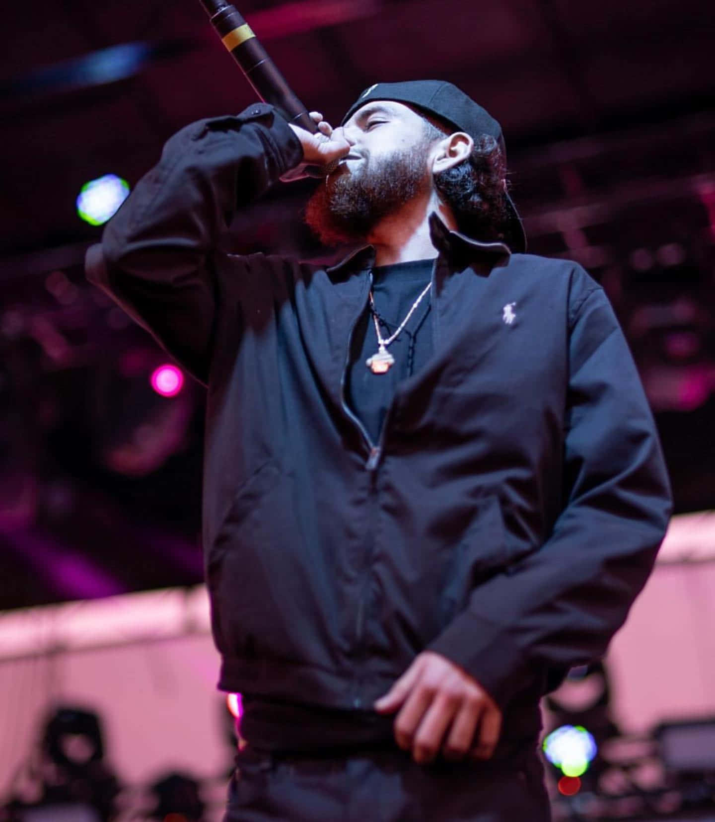 Herencia De Patrones, rapper, black cap, HD Phone Wallpaper