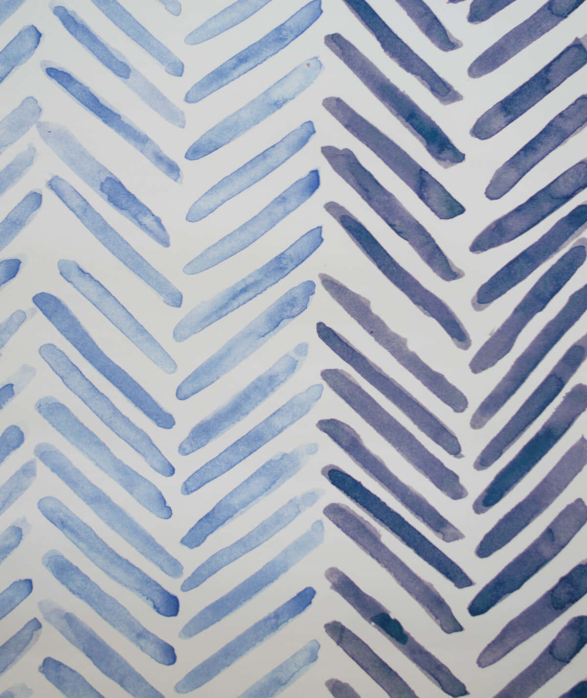 herringbone, blue, watercolor, HD Phone Wallpaper
