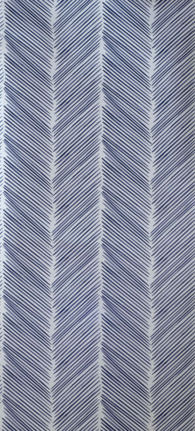 herringbone pattern, navy blue, off-white, HD Phone Wallpaper