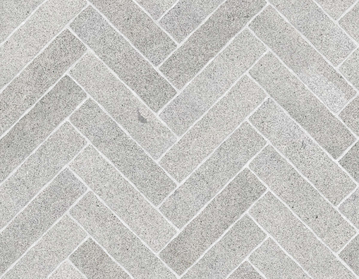 herringbone pattern, gray granite pavers, crisp white mortar lines, SD Desktop Wallpaper