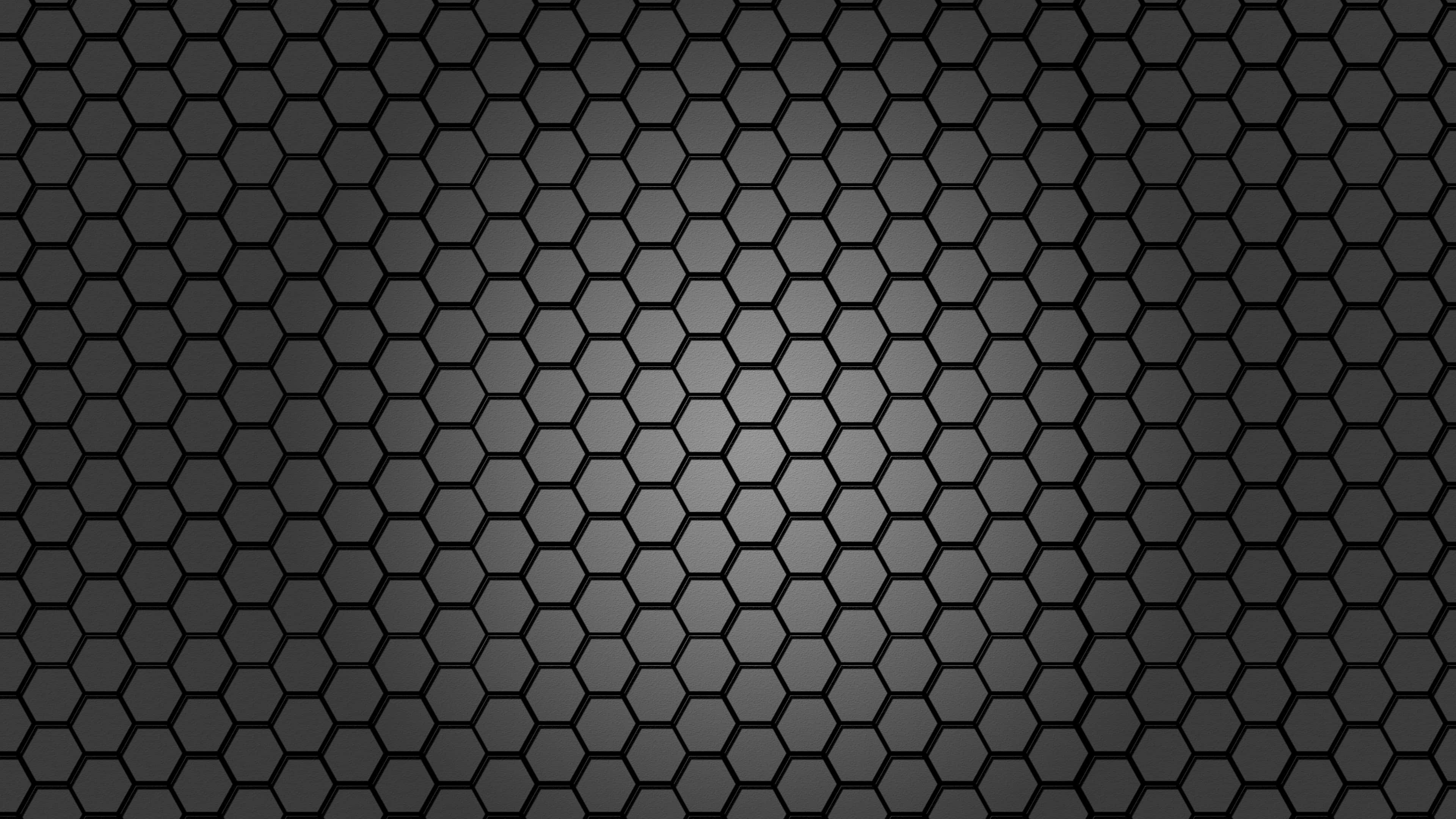 hexagon 4k, dark gray, geometric pattern, 4K Desktop Wallpaper