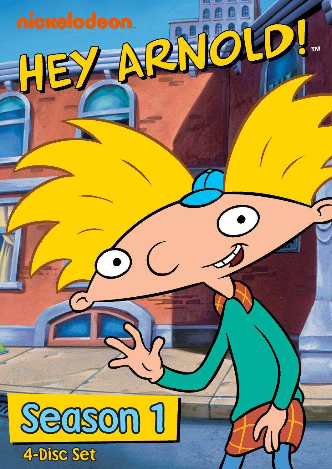 Hey Arnold, spiky yellow hair, city sidewalk, HD Phone Wallpaper