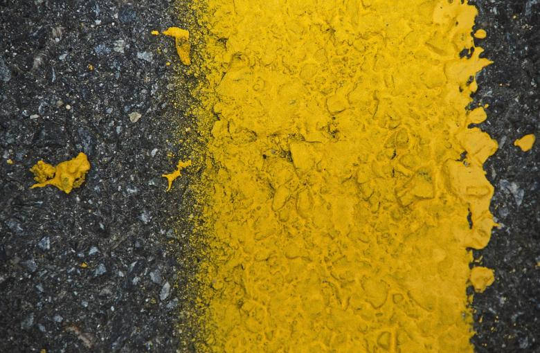 hi res texture, road paint, vibrant yellow, SD Desktop Wallpaper
