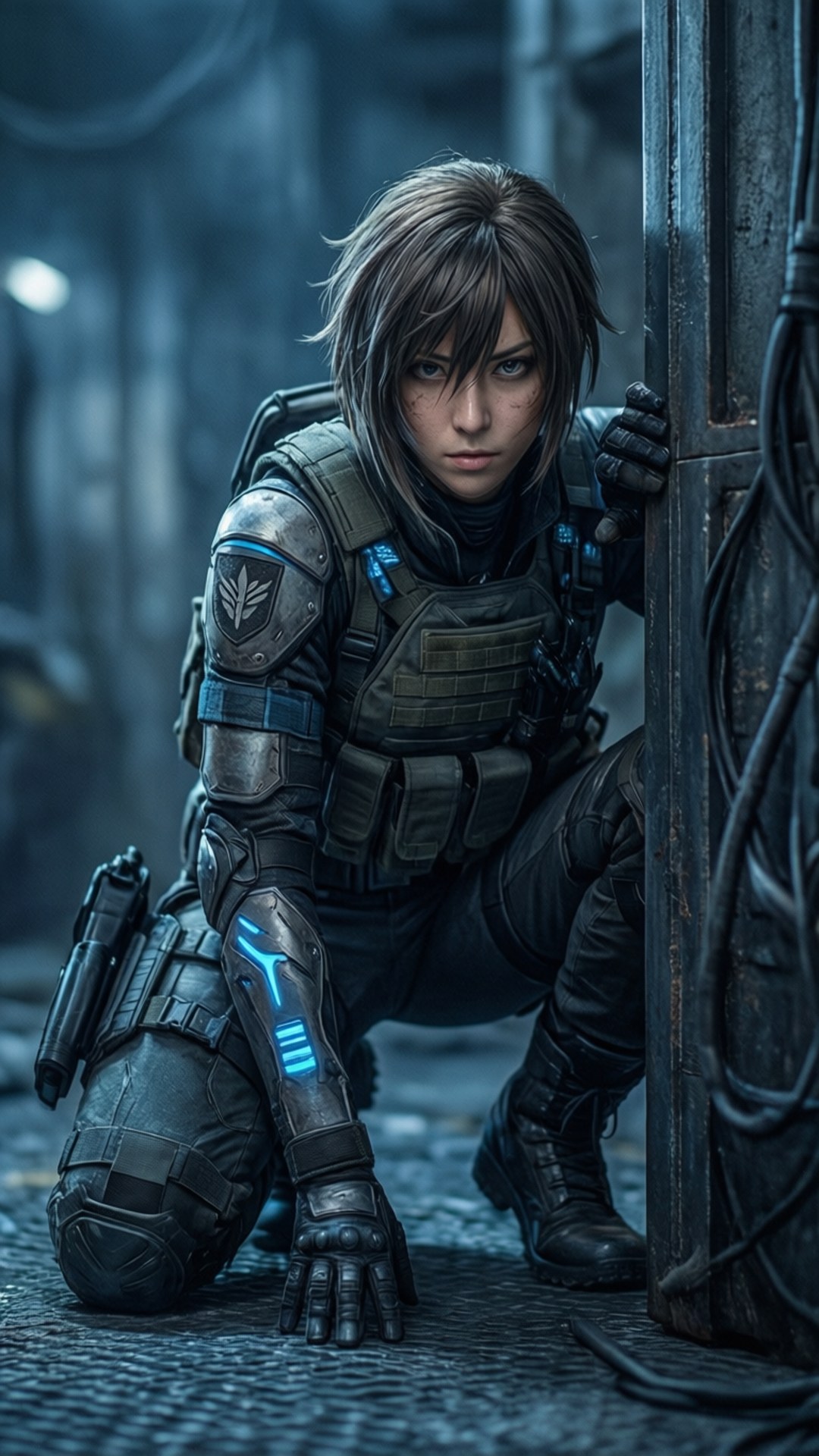 Hibana, tactical pose, cover, Full HD Phone Wallpaper