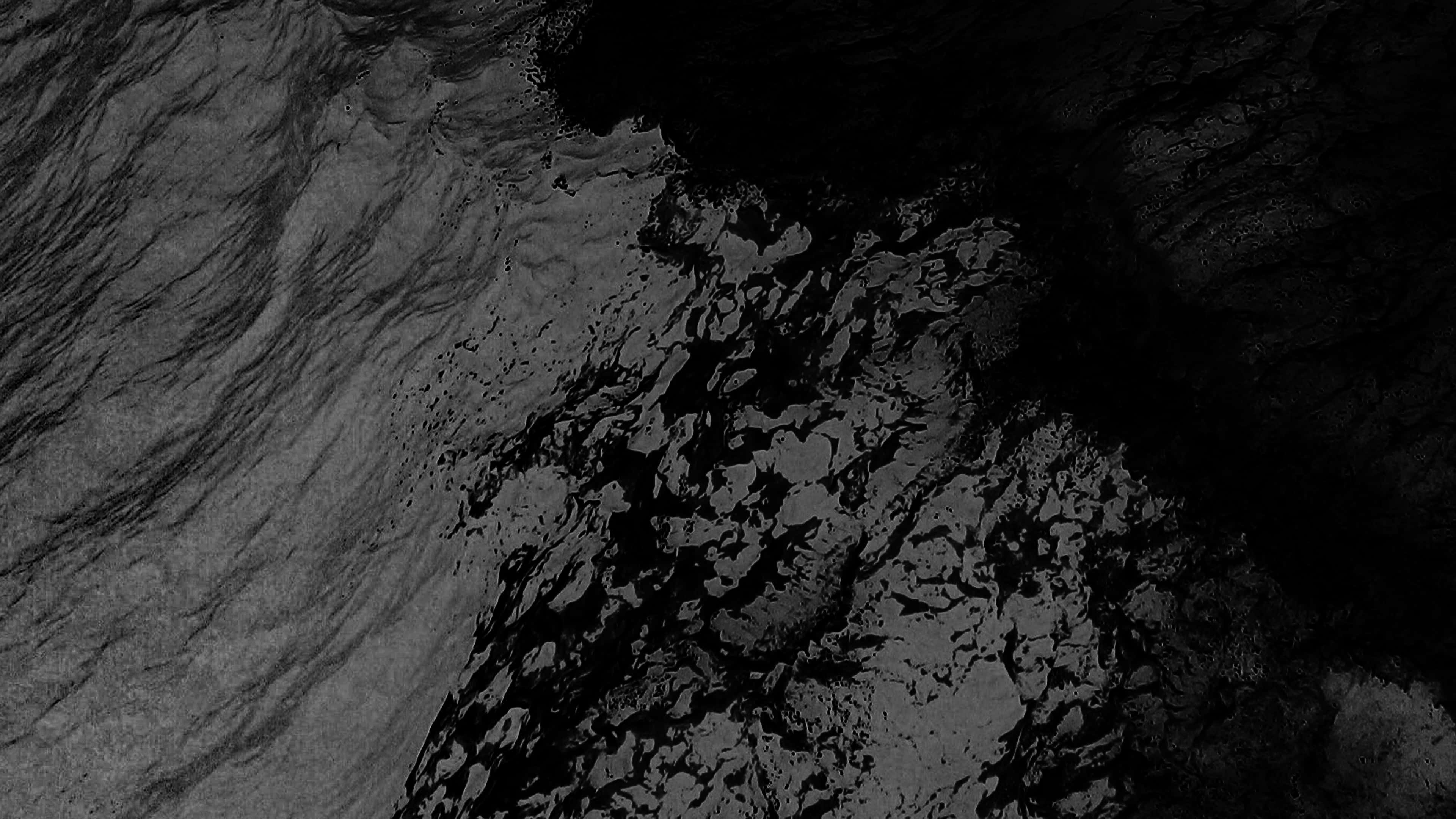 black background, 3840 x 2160, monochrome abstract texture, 4K Desktop Wallpaper