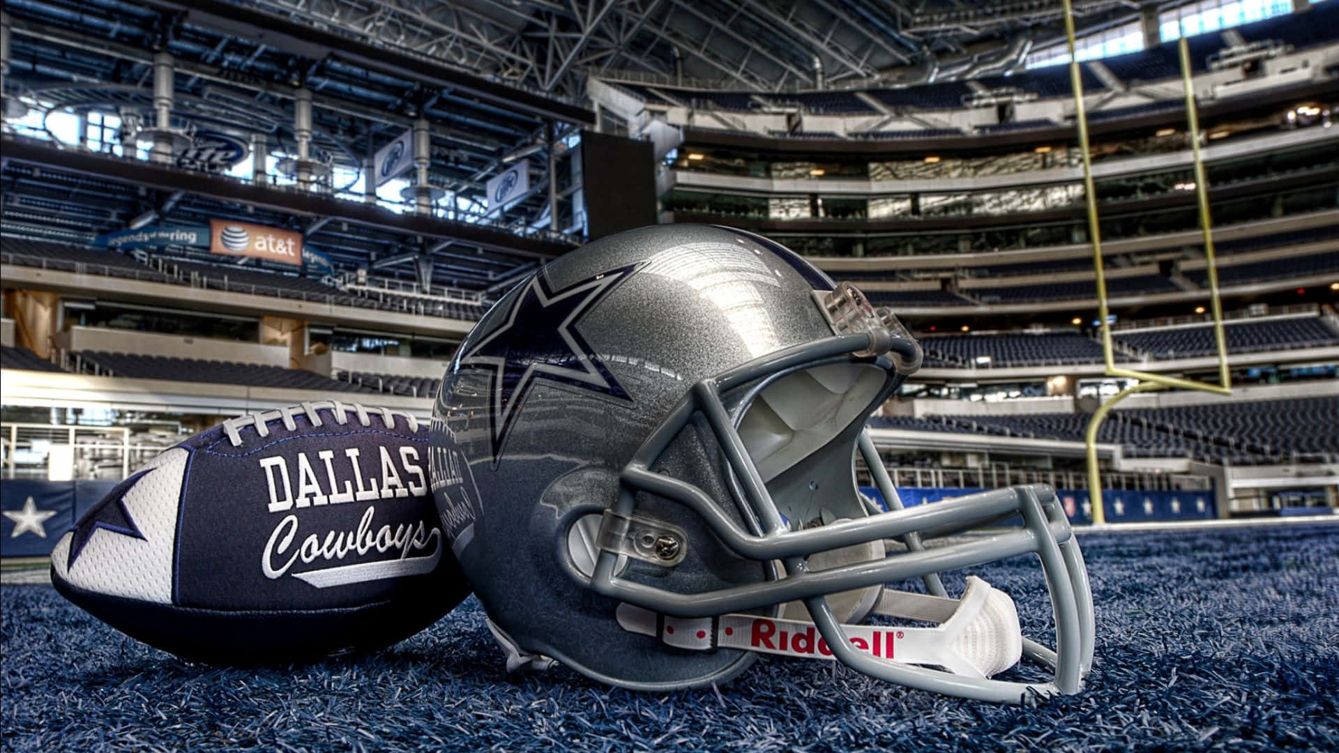 Dallas Cowboys, helmet, football, Full HD Desktop Wallpaper