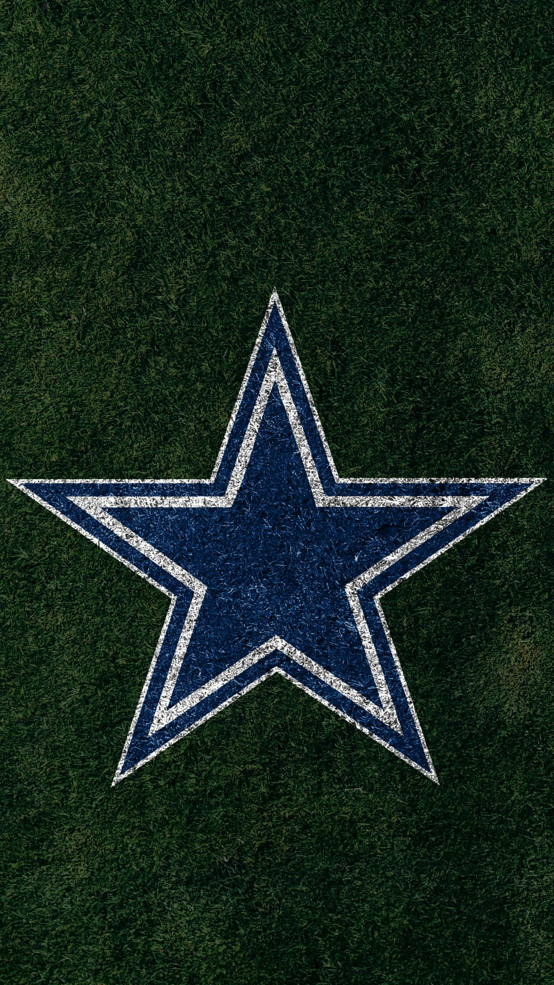 Dallas Cowboys, star logo, blue and white, Full HD Phone Wallpaper