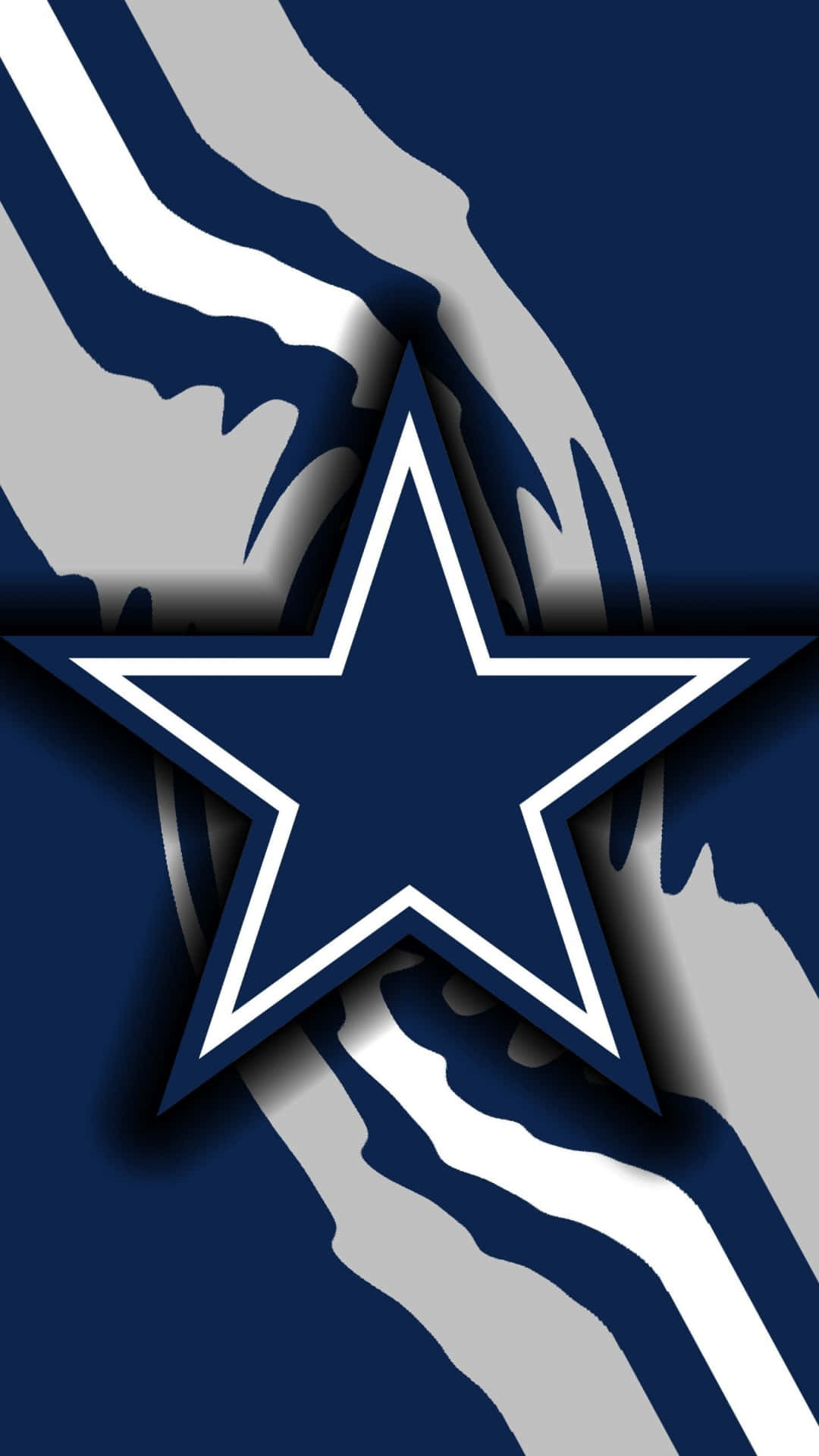 Dallas Cowboys, star, navy blue, Full HD Phone Wallpaper