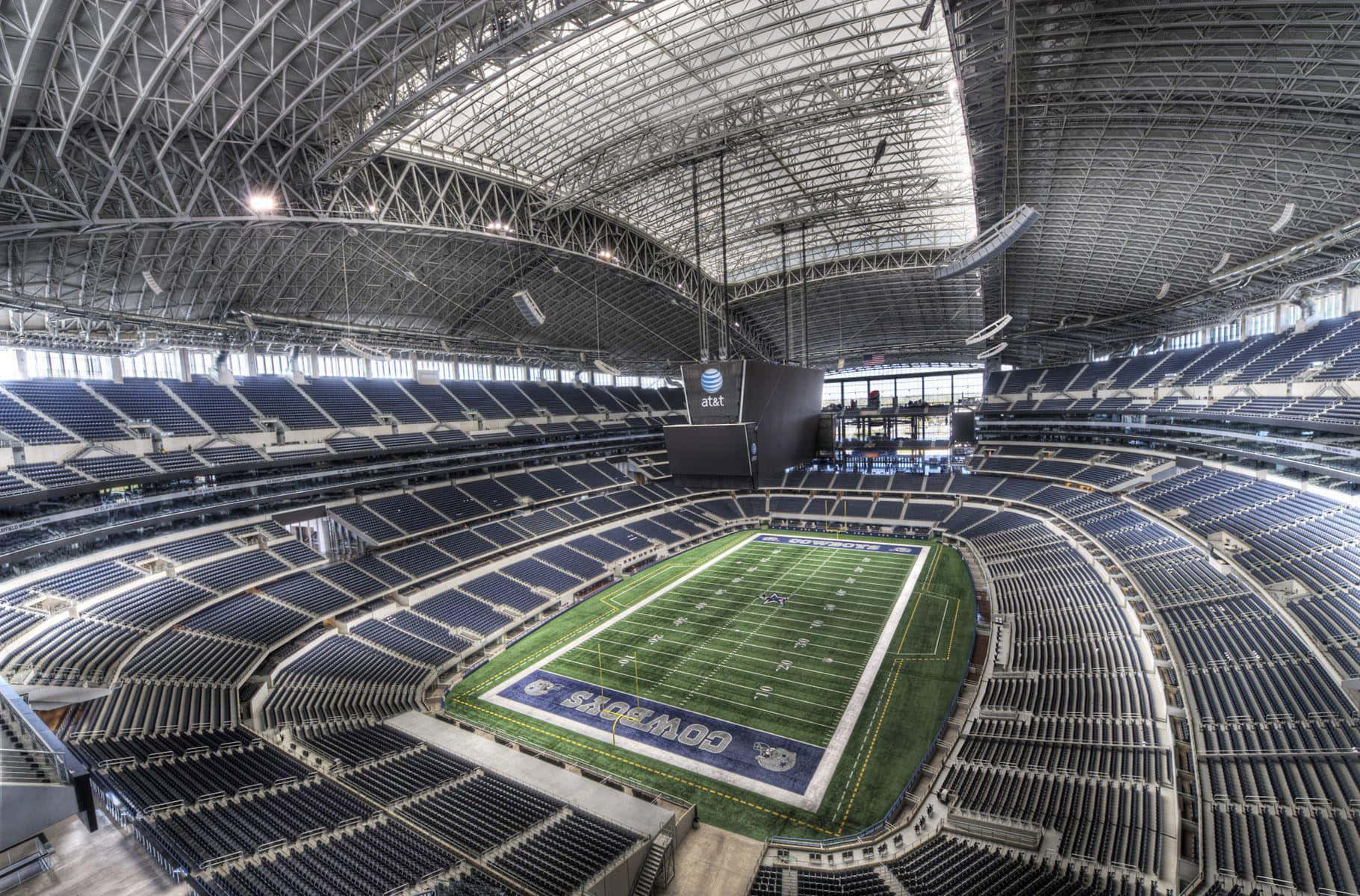 A T&T Stadium, Dallas Cowboys, green turf, HD Desktop Wallpaper
