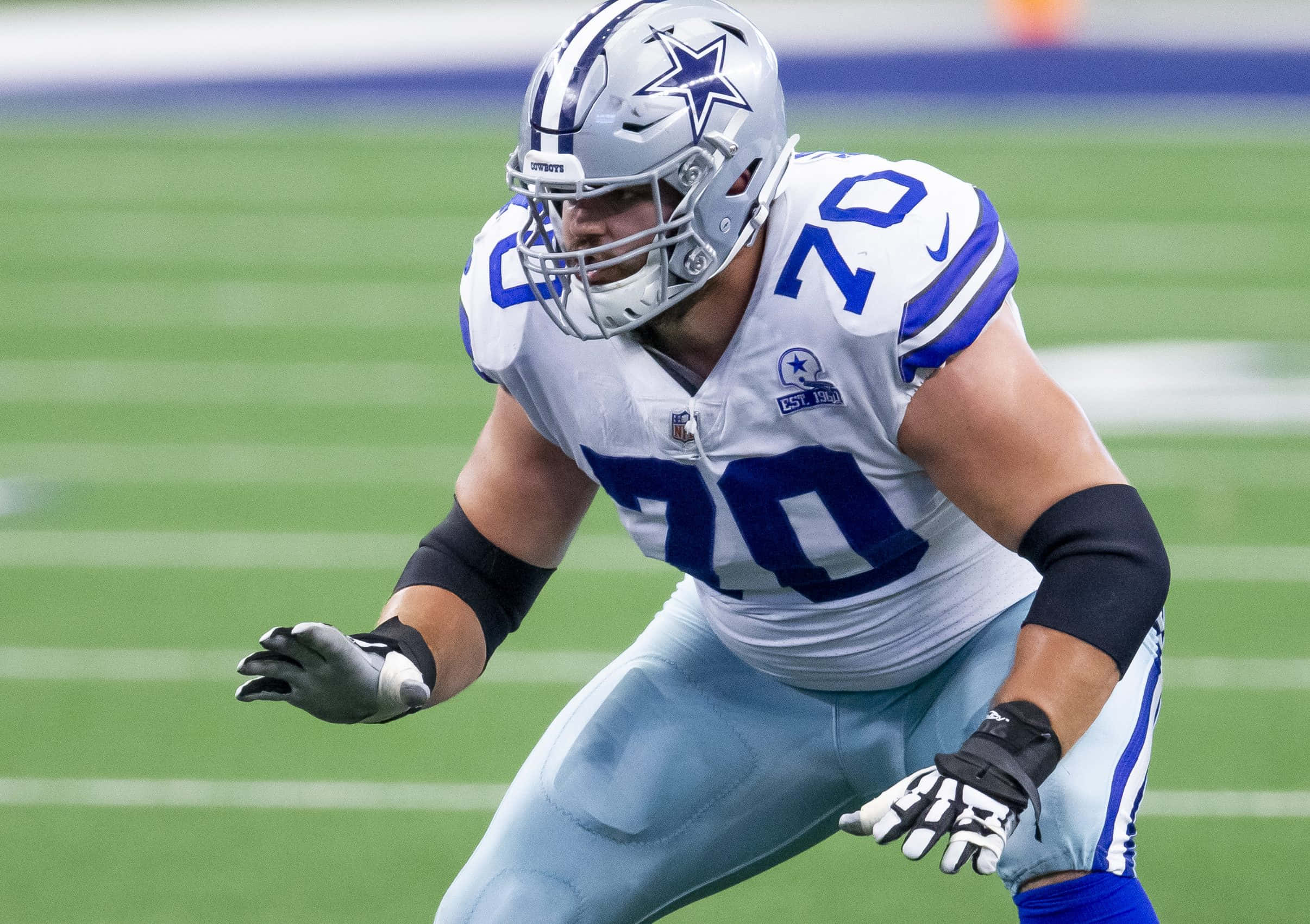 Dallas Cowboys, offensive lineman, number 70, Full HD Desktop Wallpaper