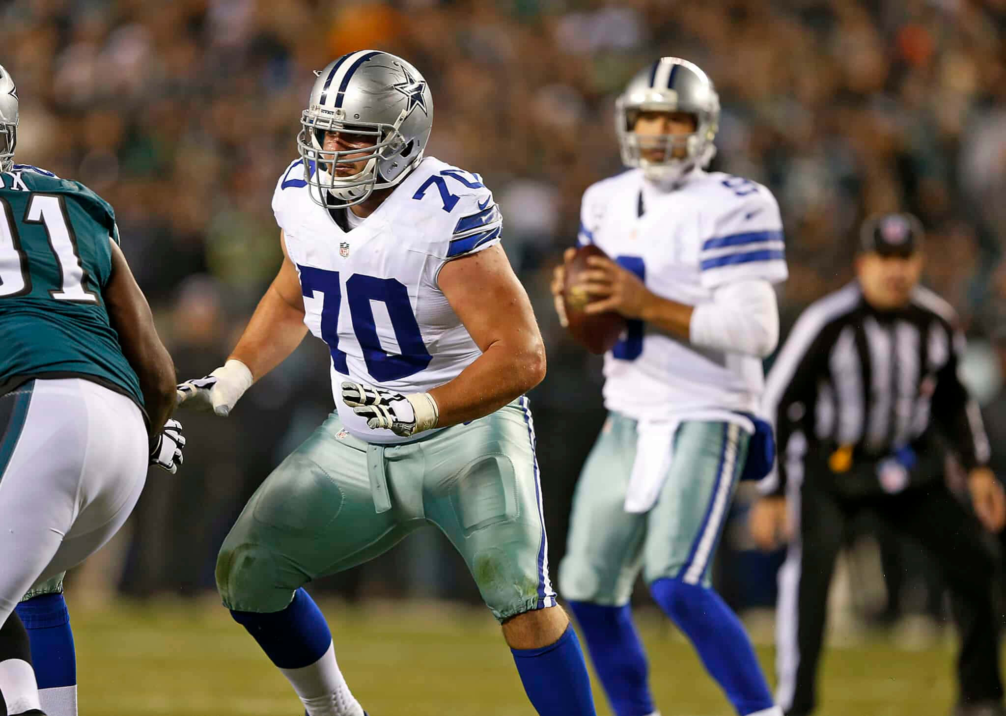 Dallas Cowboys, offensive lineman, number 70, Full HD Desktop Wallpaper