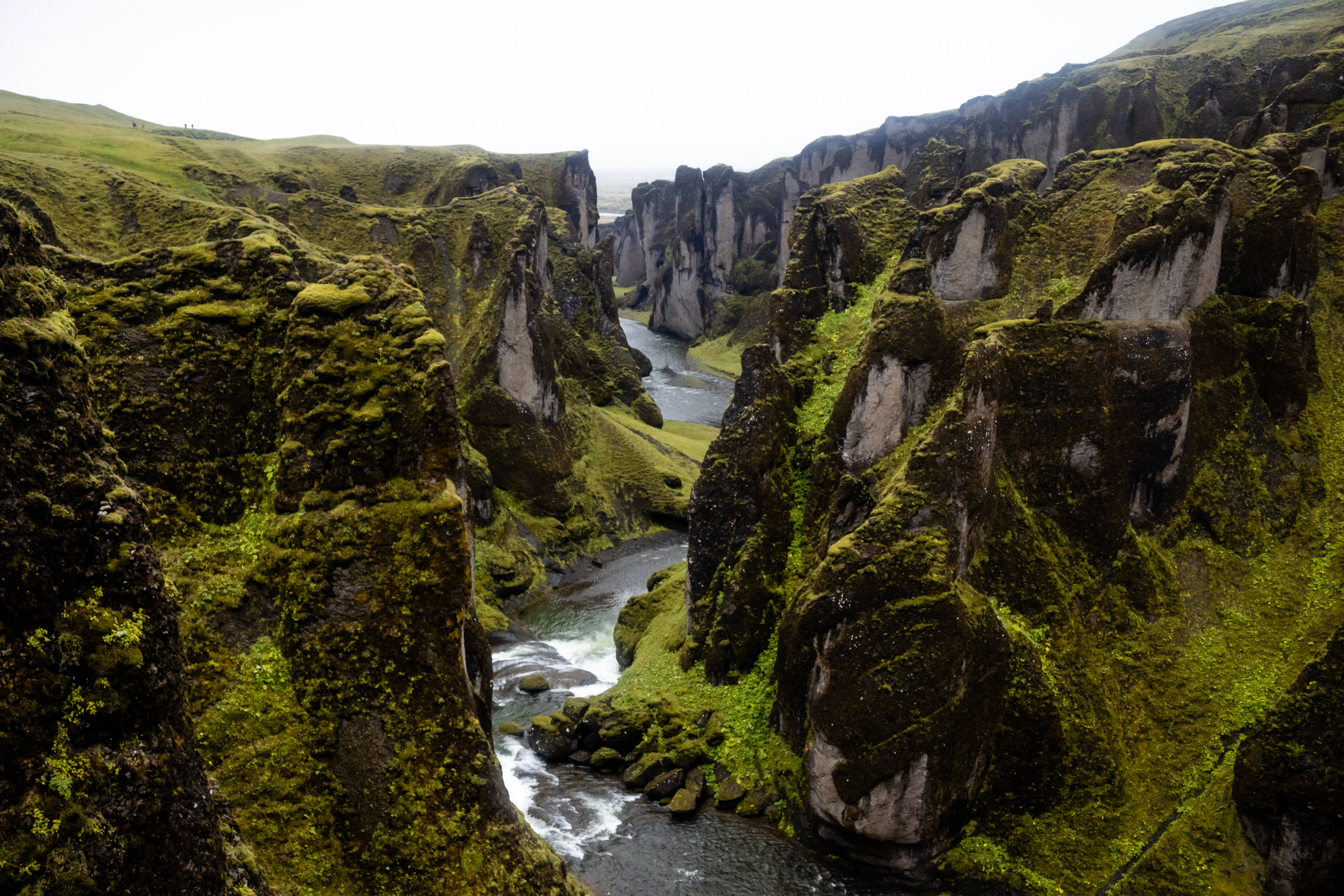 river, mountain, mossy canyon, 5K Desktop Wallpaper