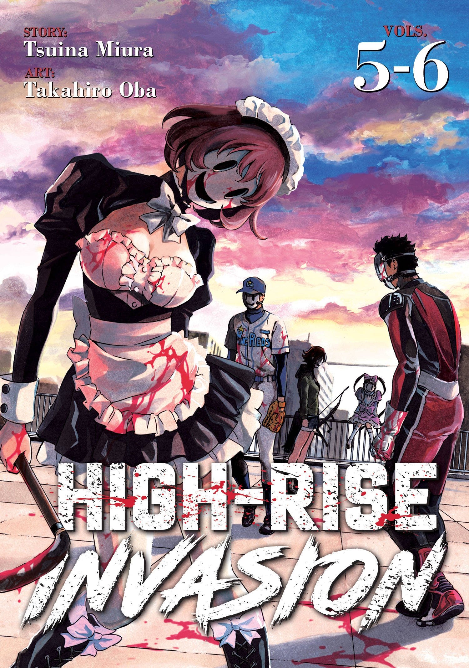 High-Rise Invasion, mask, anime, Full HD Phone Wallpaper