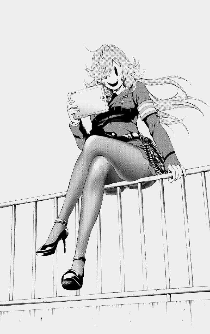 manga, high rise invasion, anime girl, HD Phone Wallpaper