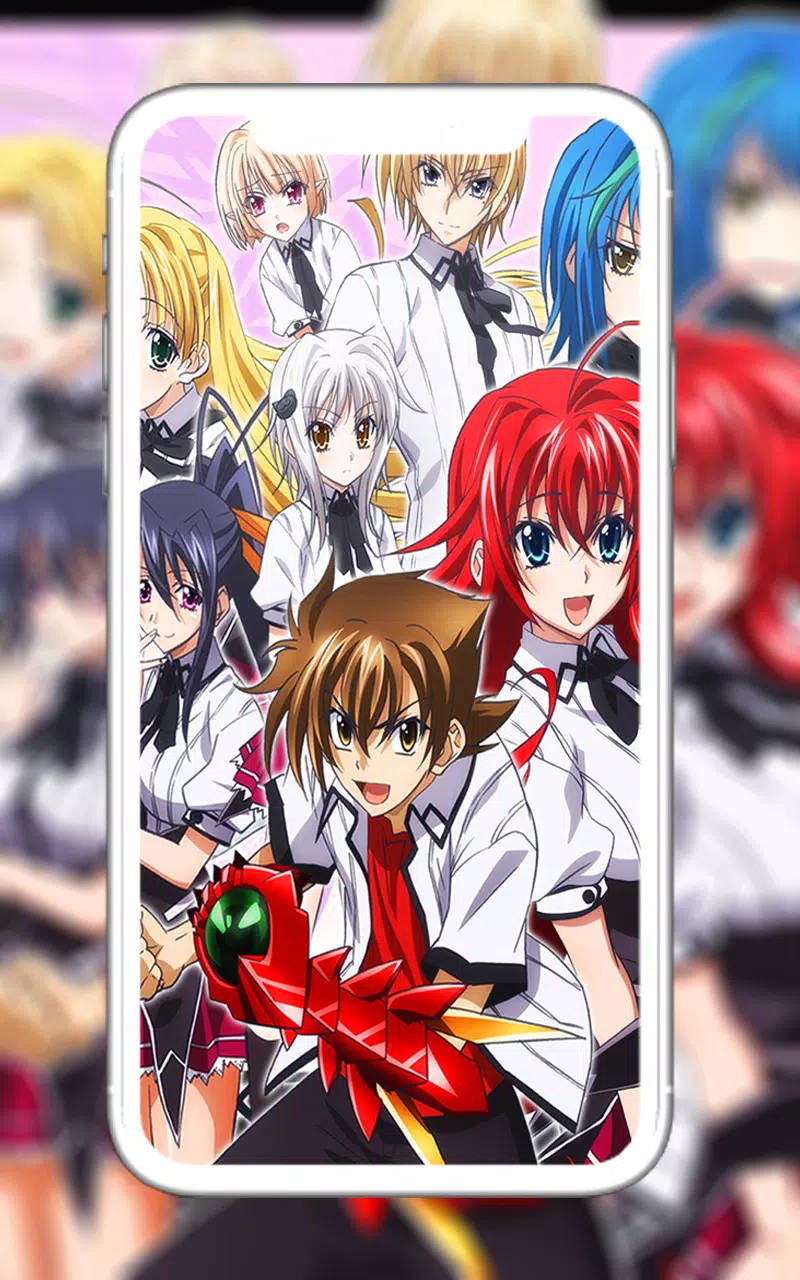 High School Dxd, smartphone, anime group portrait, HD Phone Wallpaper