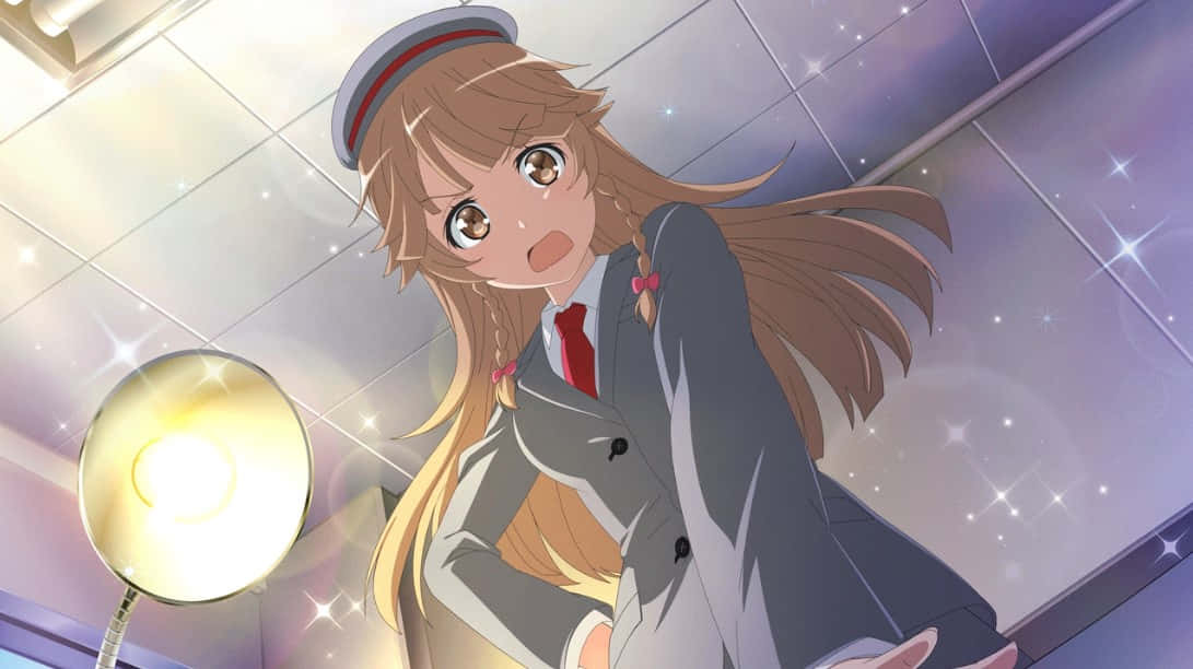 High School Fleet, Kouko Nosa, school uniform, SD Desktop Wallpaper