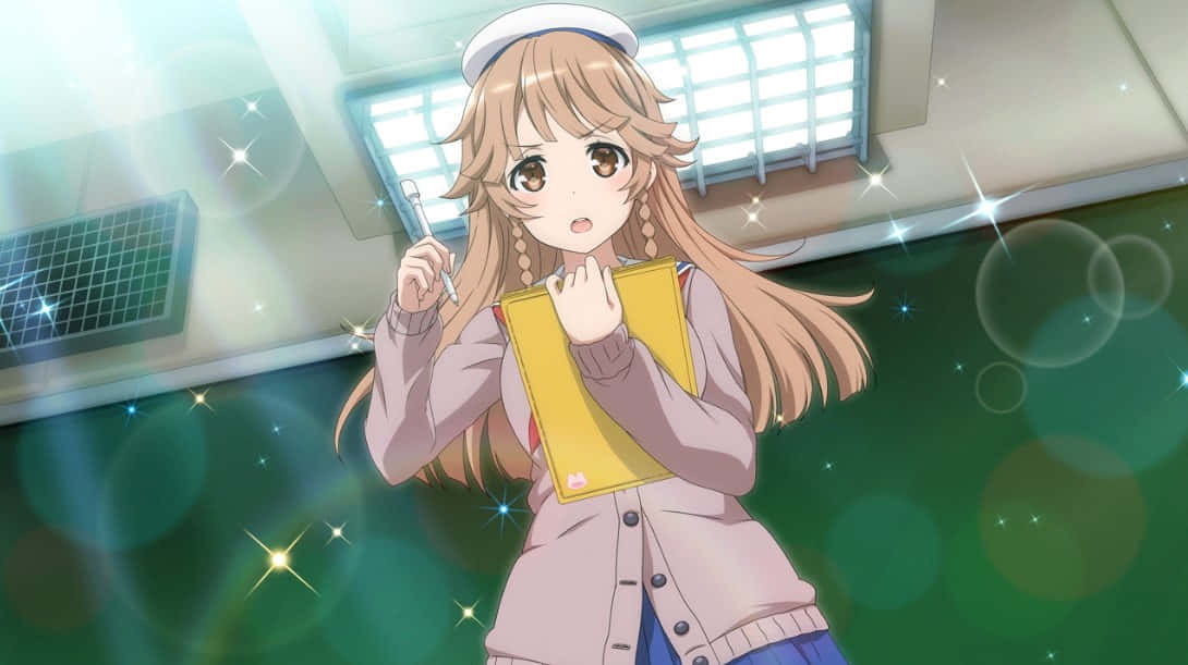 Kouko Nosa, High School Fleet, nurse hat, SD Desktop Wallpaper