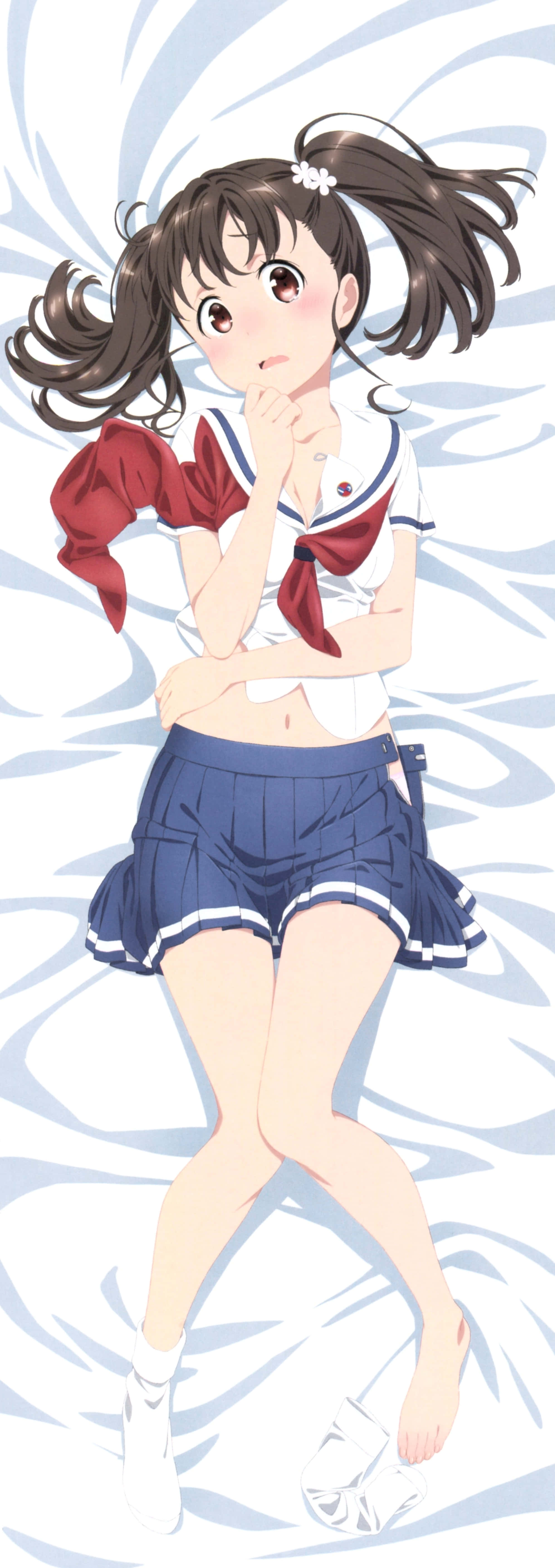 High School Fleet, Rin Shiretoko, sailor uniform, 5K Phone Wallpaper