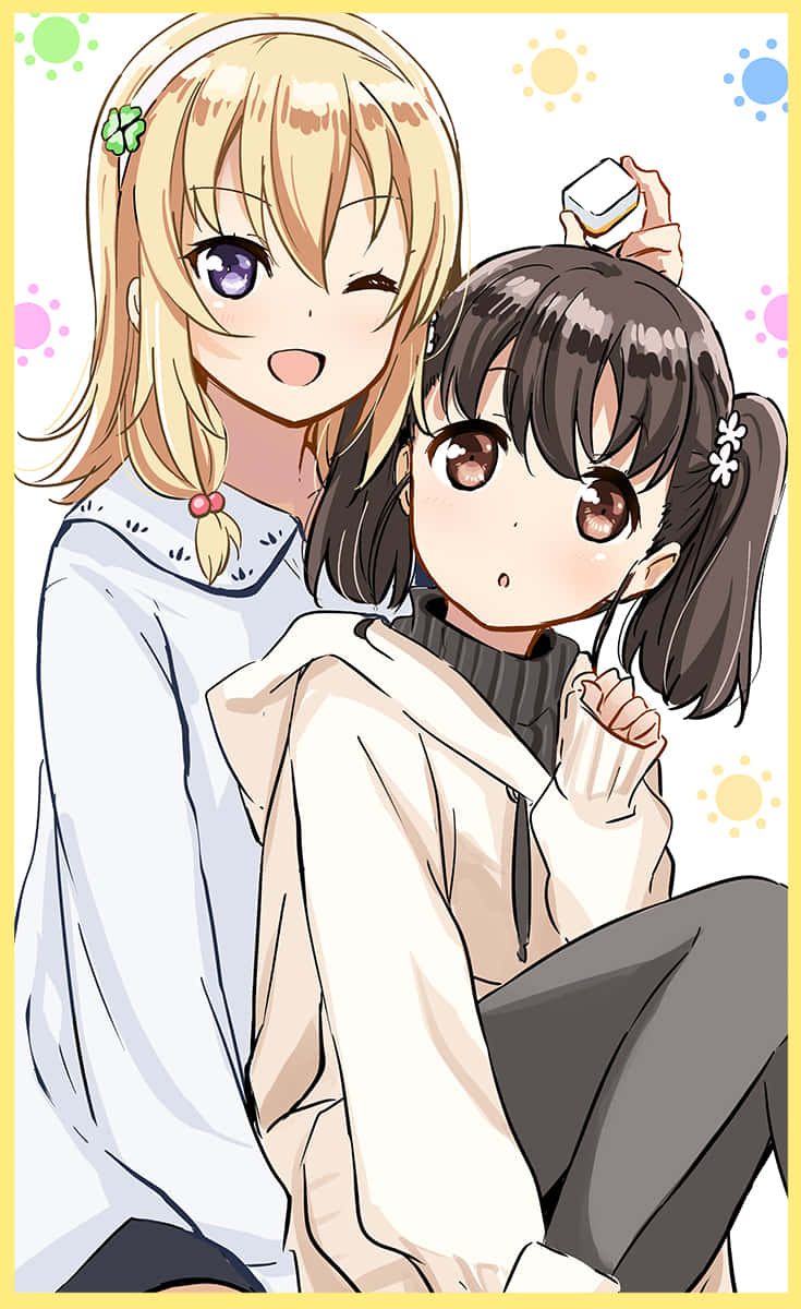 High School Fleet, Rin Shiretoko, snack time, SD Phone Wallpaper