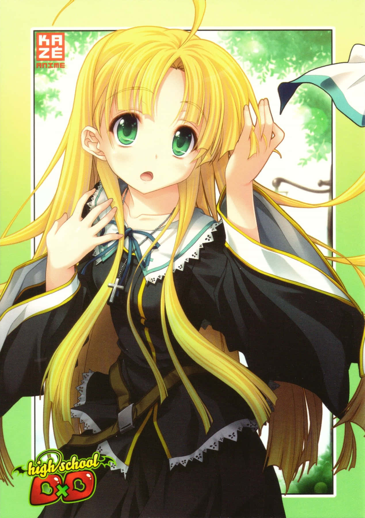Highschool DxD, Asia Argento, anime artwork, HD Phone Wallpaper