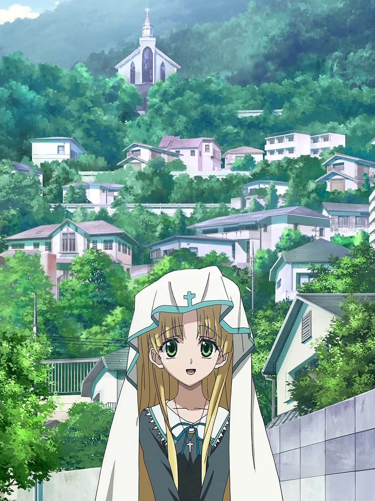 Highschool DxD, Asia Argento, church, HD Phone Wallpaper