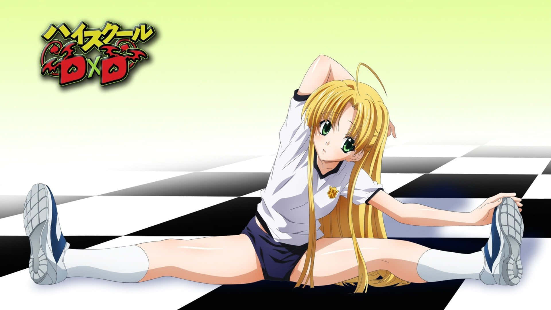 Highschool DxD, Asia Argento, blonde anime girl, Full HD Desktop Wallpaper