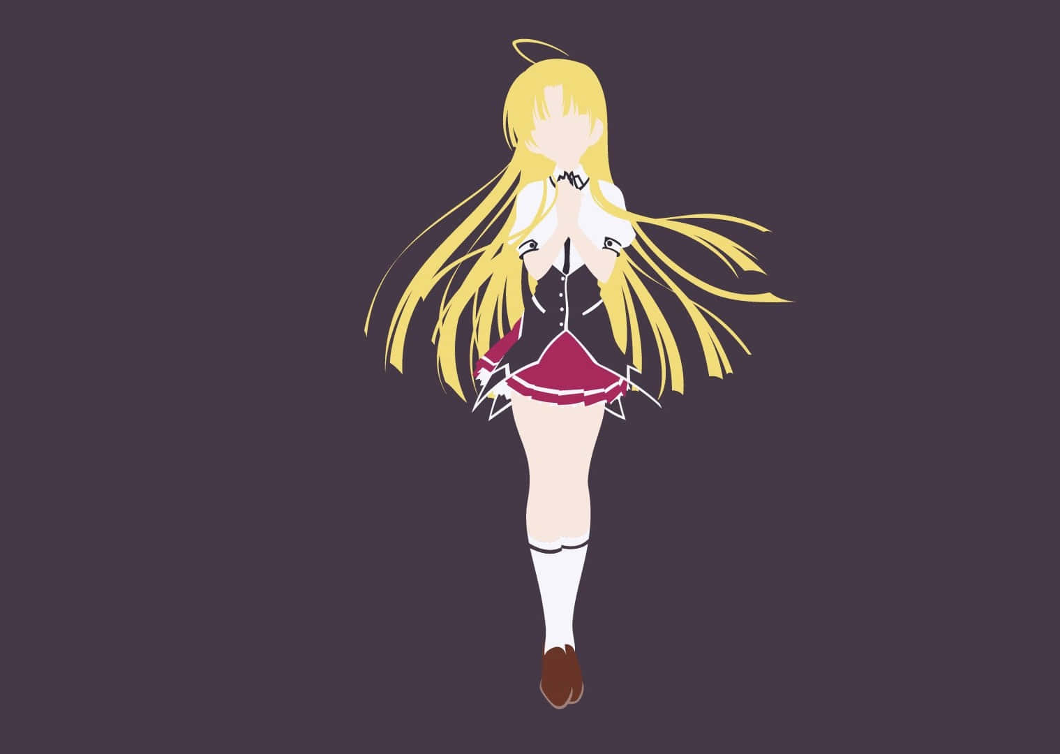 Highschool Dxd, Asia Argento, long blonde hair, HD Desktop Wallpaper