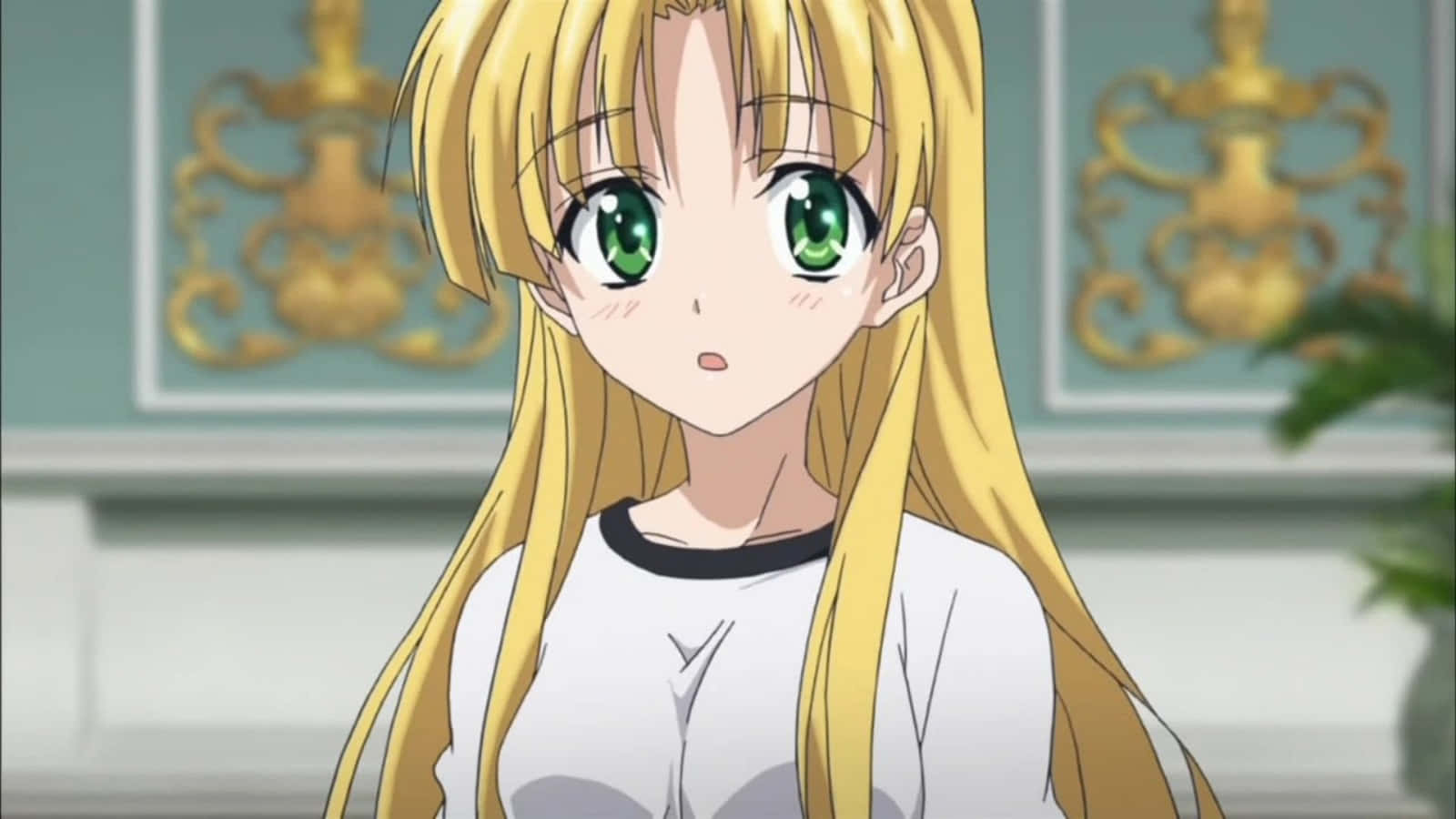 Asia Argento, Highschool DxD, long blonde hair, HD Desktop Wallpaper