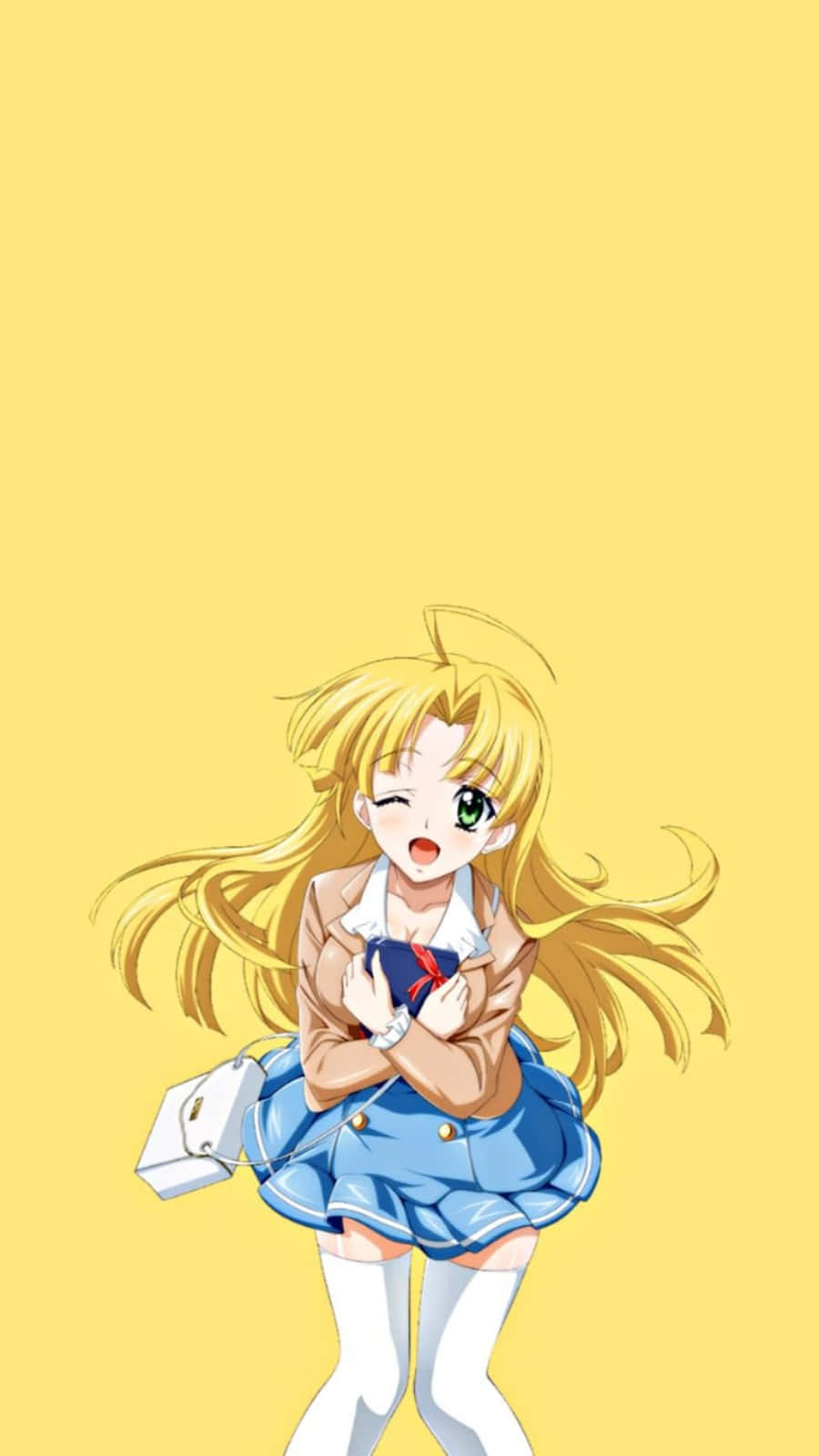 Asia Argento, Highschool DxD, long blonde hair, HD Phone Wallpaper