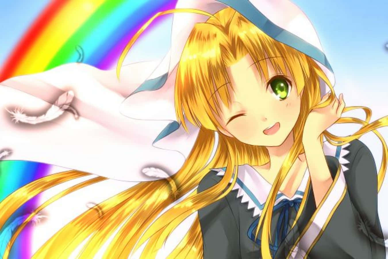 Highschool DxD, Asia Argento, rainbow, HD Desktop Wallpaper
