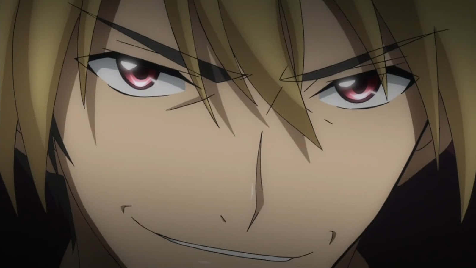Highschool Dxd Azazel, blonde hair, intense red eyes, HD Desktop Wallpaper